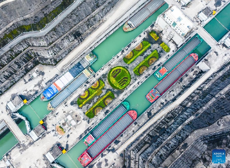 Le débit de fret via le barrage des Trois Gorges a atteint 83 millions de tonnes au premier semestre 2025