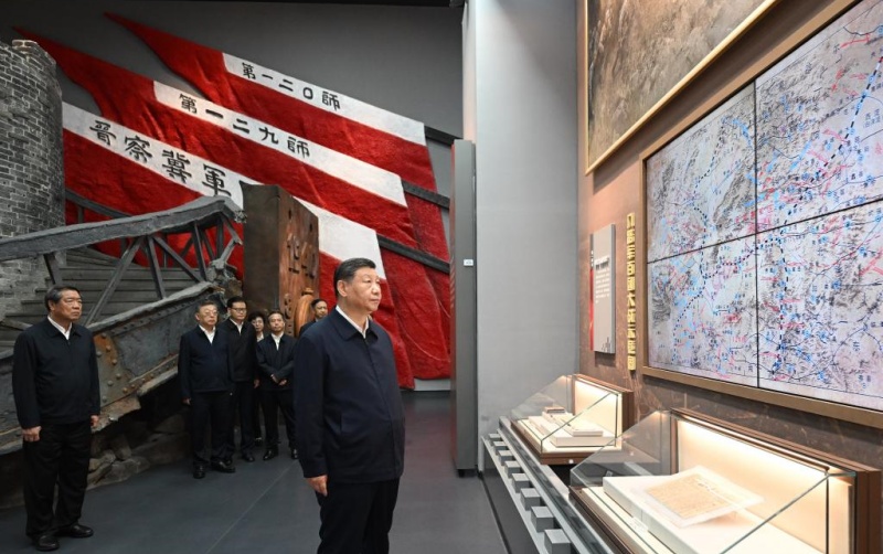 Xi Jinping met l'accent sur la transformation de l'économie basée sur les ressources et la promotion de la modernisation chinoise lors de son inspection au Shanxi