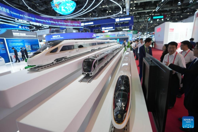 Ouverture de l'exposition « Chemins de fer modernes 2025 » à Beijing