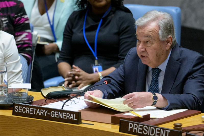 Guterres demande aux membres du Conseil de sécurité de surmonter leurs divisions