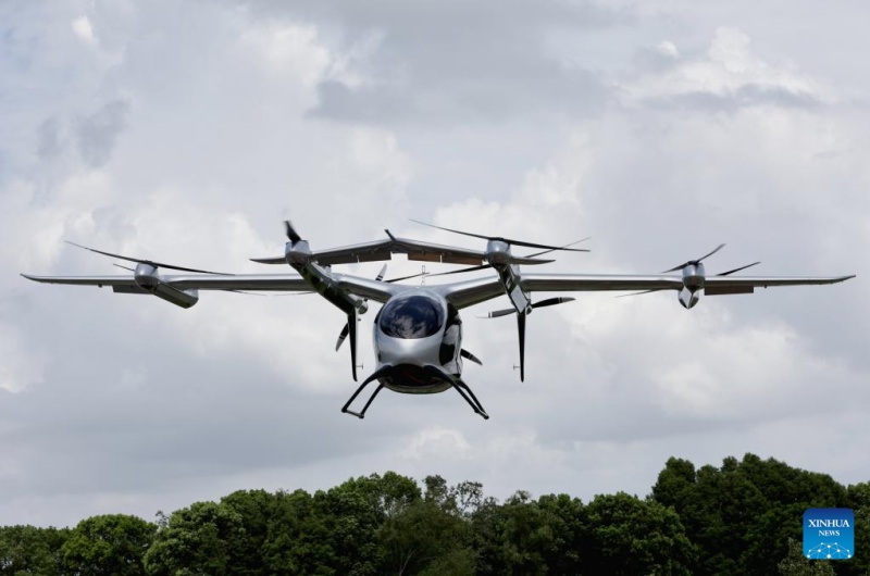 Un eVTOL de classe 2 tonnes de fabrication chinoise livré à Shanghai