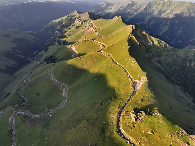 Xinjiang : les magnifiques paysages de l'autoroute Duku