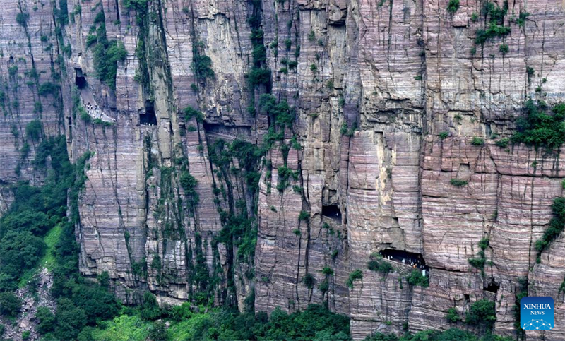 Henan : le site touristique de Wanxianshan à Huixian
