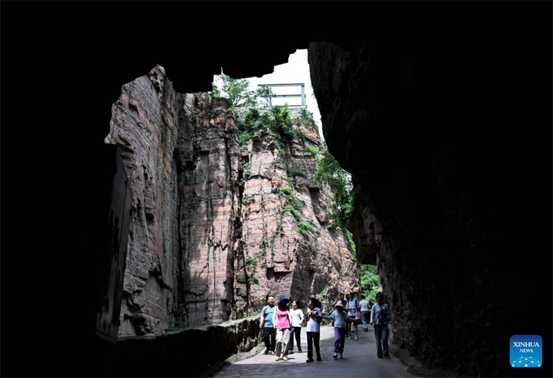 Henan : le site touristique de Wanxianshan à Huixian