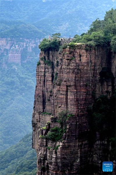 Henan : le site touristique de Wanxianshan à Huixian