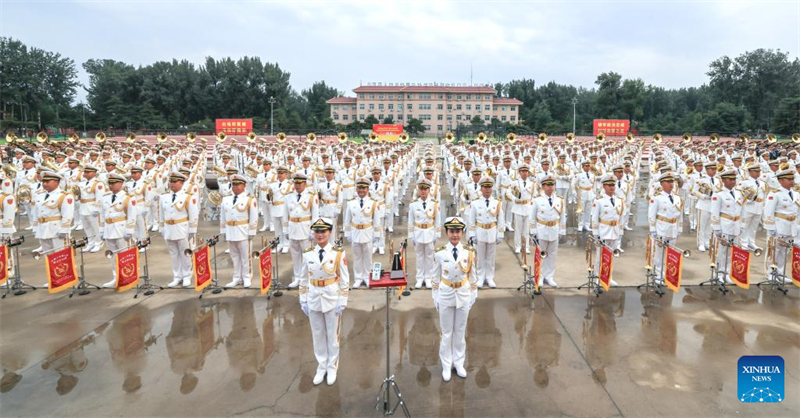 Beijing : les préparations du prochain défilé militaire du Jour de la victoire battent leur plein