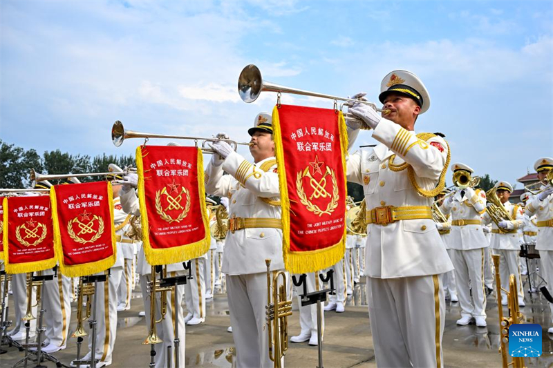 Beijing : les préparations du prochain défilé militaire du Jour de la victoire battent leur plein