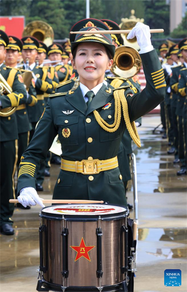Beijing : les préparations du prochain défilé militaire du Jour de la victoire battent leur plein