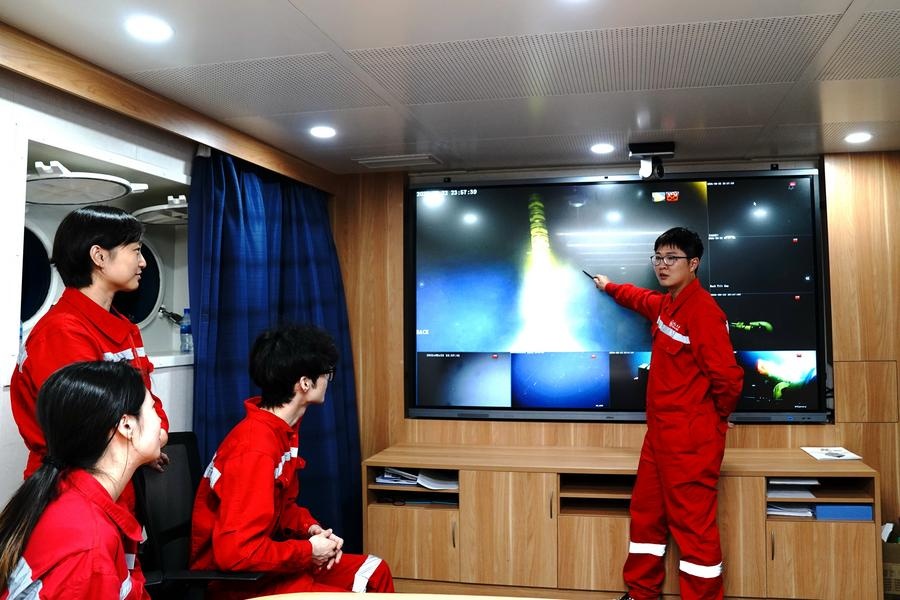 Le nouveau véhicule d'exploration en eaux profondes chinois Haiqin termine une mission en mer de Chine méridionale