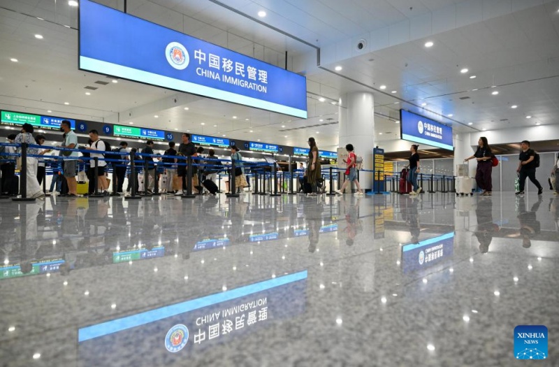 L'aéroport de Tianjin dévoile une nouvelle installation d'immigration avant le Sommet de l'OCS