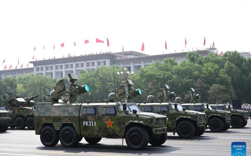 Les systèmes anti-drones chinois font leur apparition lors du défilé de la Journée de la Victoire