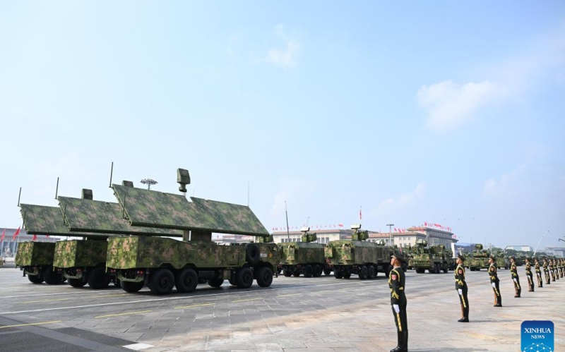 Les systèmes anti-drones chinois font leur apparition lors du défilé de la Journée de la Victoire