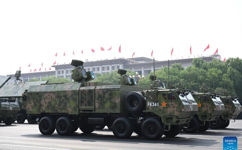 Les systèmes anti-drones chinois font leur apparition lors du défilé de la Journée de la Victoire