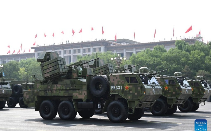 Les systèmes anti-drones chinois font leur apparition lors du défilé de la Journée de la Victoire