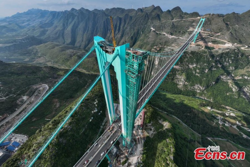 Guizhou : le plus haut pont du monde ouvrira en septembre