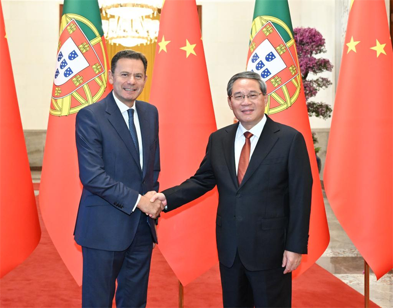 La Chine et le Portugal s'engagent à renforcer leur coopération et à préserver le libre-échange