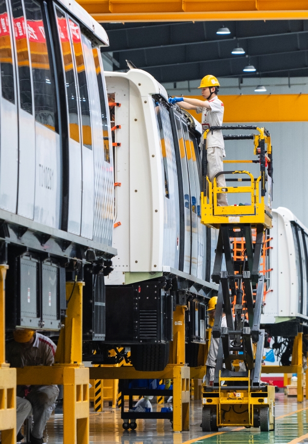 Anhui : la fabrication de trains autonomes à Wuhu