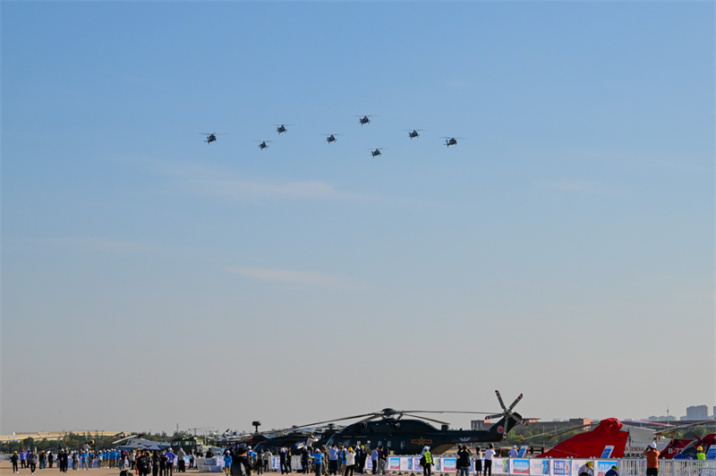 Le 7e Salon de l'hélicoptère de Tianjin sur le point d'ouvrir au public