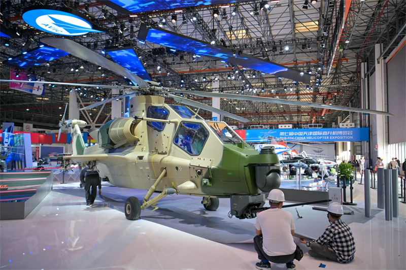Le 7e Salon de l'hélicoptère de Tianjin sur le point d'ouvrir au public
