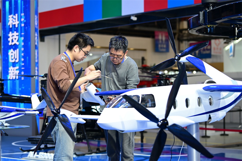 Le 7e Salon de l'hélicoptère de Tianjin sur le point d'ouvrir au public