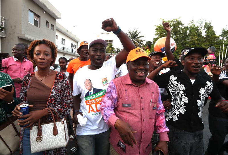 Côte d'Ivoire : Alassane Ouattara réélu avec 89,77% des voix au premier tour de la présidentielle