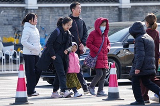 Le nord de la Chine connaît un changement rapide des saisons