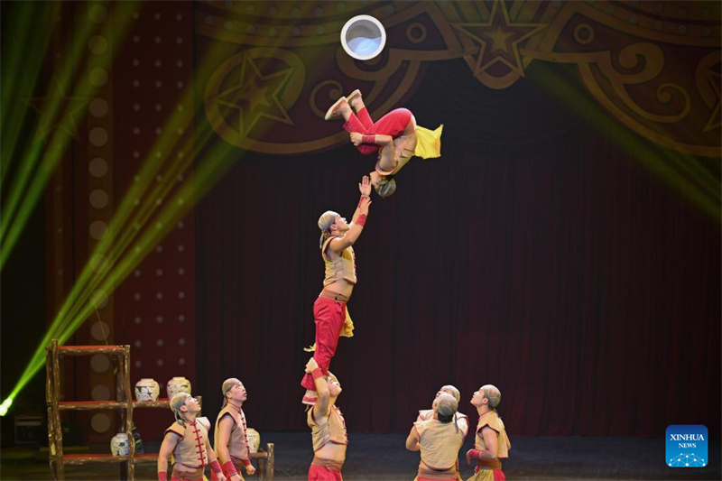 Guangdong :  ouverture du 8e Festival international du cirque de Chine à Hengqin