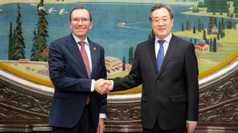 Un vice-Premier ministre chinois appelle à renforcer la coopération avec la Norvège