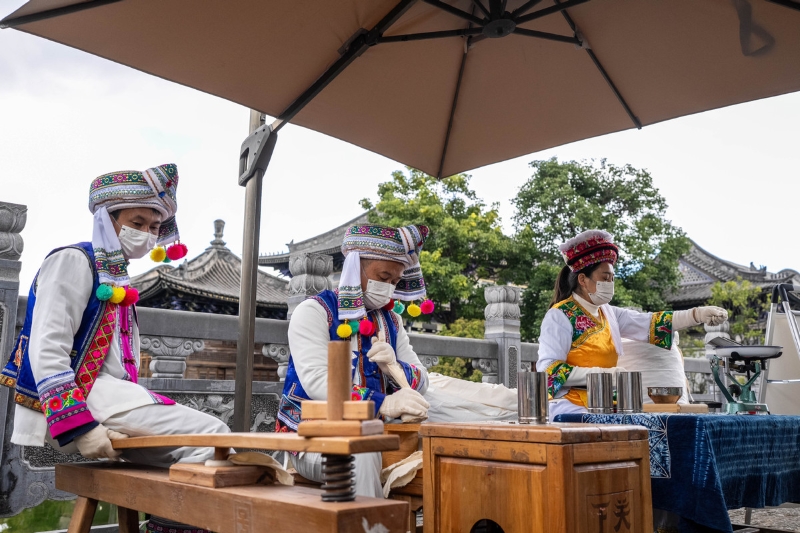 Yunnan : ouverture de la semaine de promotion des marques du patrimoine culturel immatériel à Dali
