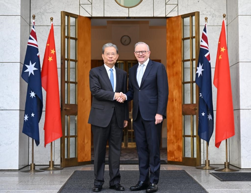 La Chine prête à établir un partenariat stratégique plus mature avec l'Australie