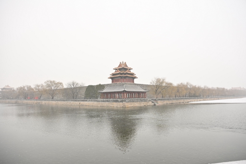 De fortes chutes de neige sur Beijing