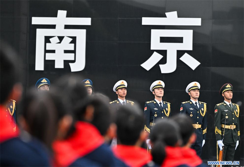 La Chine organise une commémoration nationale pour rendre hommage aux victimes du massacre de Nanjing et appeler au souvenir de l'histoire