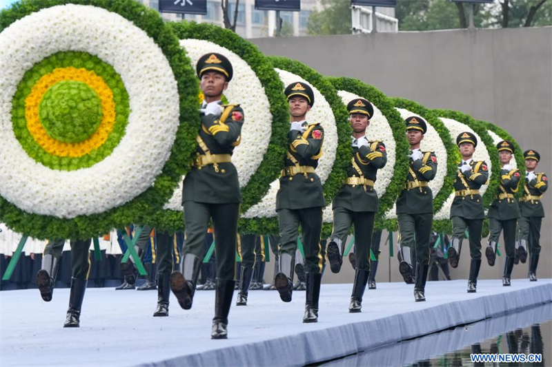 La Chine organise une commémoration nationale pour rendre hommage aux victimes du massacre de Nanjing et appeler au souvenir de l'histoire