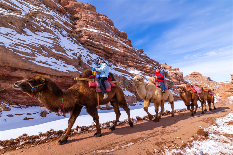Gansu : en randonnée à travers le Grand Canyon de Pingshanhu à Zhangye