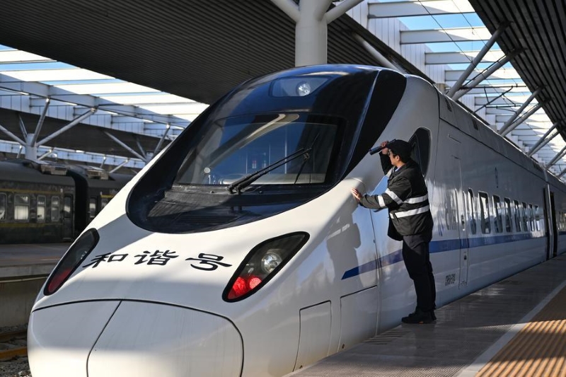 L'expansion du réseau ferroviaire à grande vitesse accélère le développement de haute qualité de la Chine