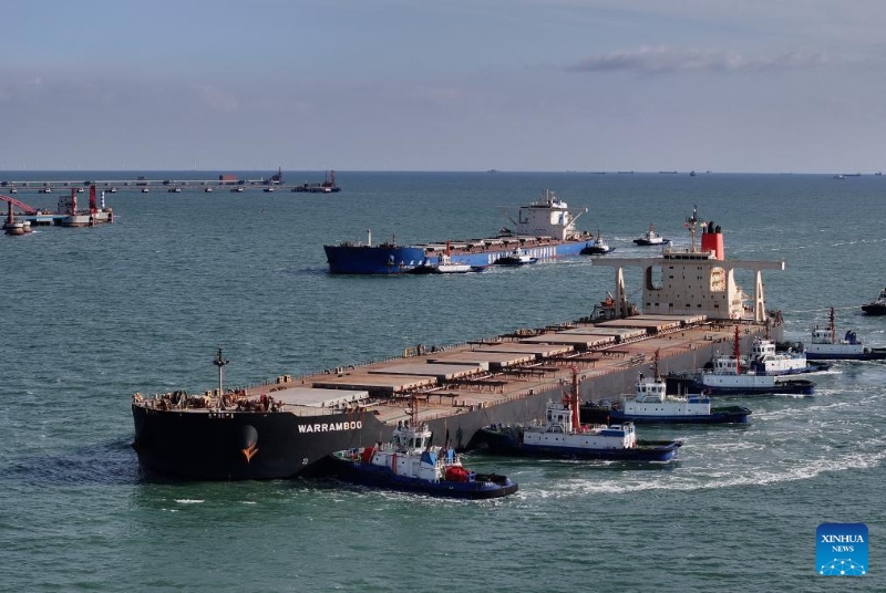 Hebei :  le trafic de marchandises au port de Tangshan a progressé de 2,53% d'une année sur l'autre