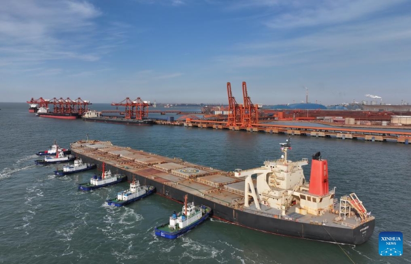 Hebei :  le trafic de marchandises au port de Tangshan a progressé de 2,53% d'une année sur l'autre