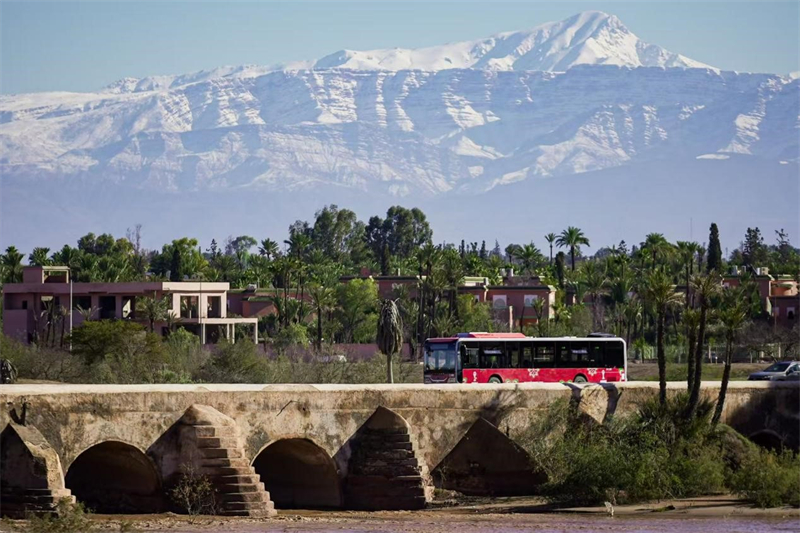 Avec ses bus, la Chine a aussi participé à la Coupe d'Afrique de football