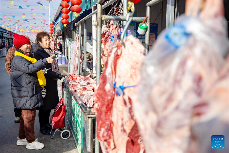 Ningxia : le marché de Jingui dans le comté de Helan