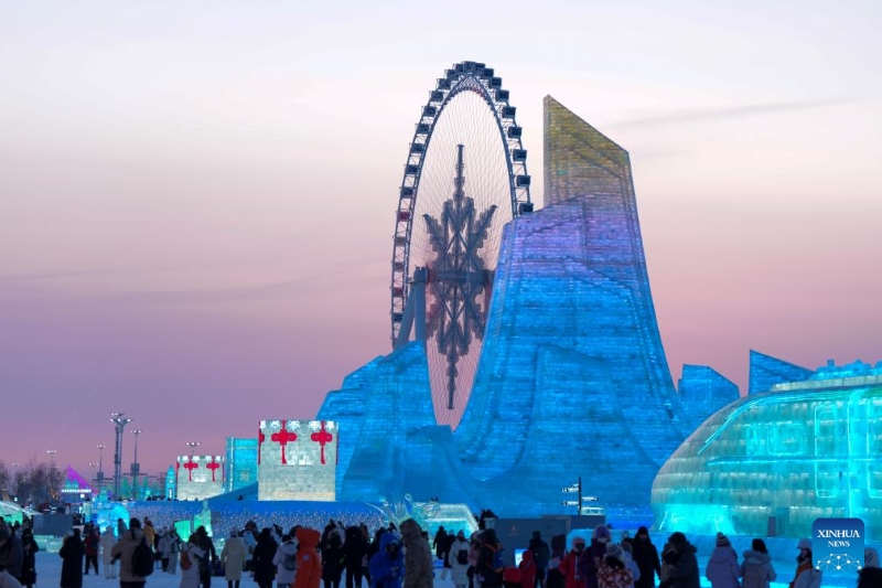 Heilongjiang : le Monde de Glace et de Neige de Harbin en photos