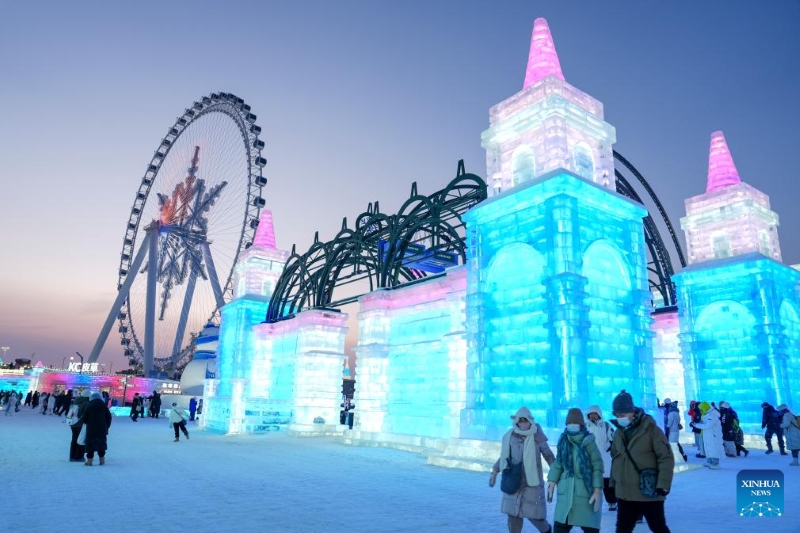 Heilongjiang : le Monde de Glace et de Neige de Harbin en photos