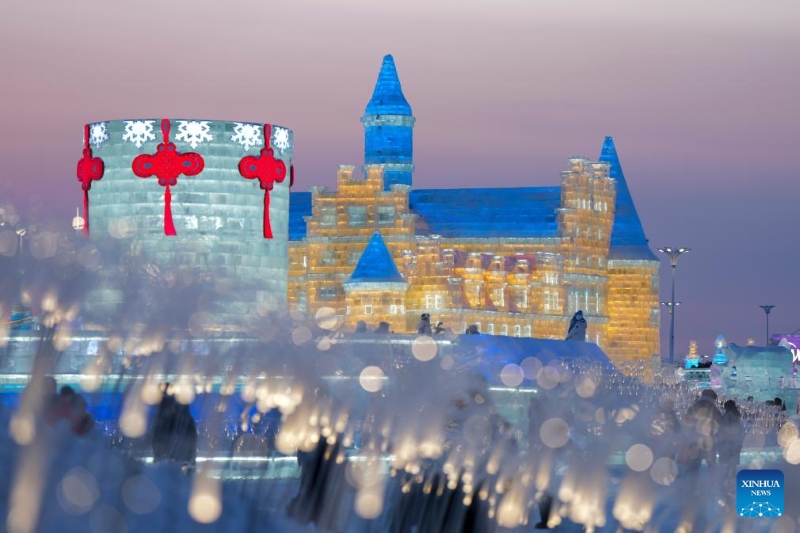 Heilongjiang : le Monde de Glace et de Neige de Harbin en photos