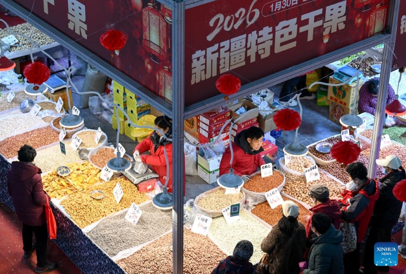 Les préparatifs pour la Fête du Printemps sont en cours dans toute la Chine