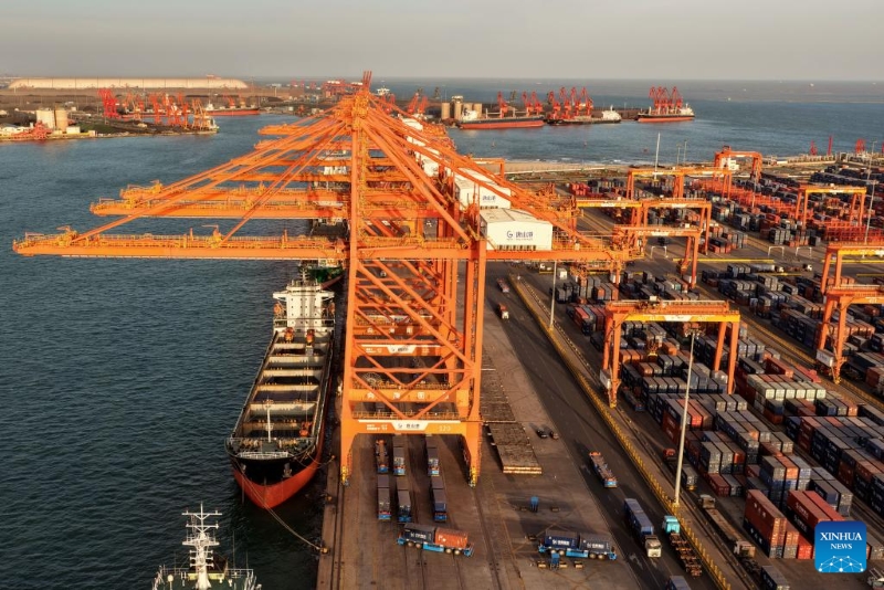 Hebei : le débit de marchandises du commerce extérieur du port de Tangshan affiche une croissance d'une année sur l'autre