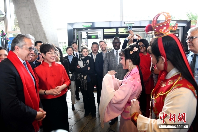 La Foire du Temple de la Fête du Printemps 2026 a eu lieu au siège de l'UNESCO à Paris