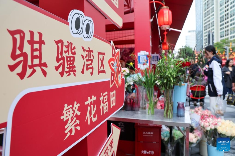 Guangdong : ouverture du marché aux fleurs de la Fête du Printemps 2026 à Shenzhen