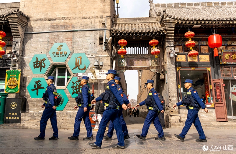 Shanxi : Un réveillon du Nouvel An chinois dans la vieille ville de Pingyao - une « Feuille de réponses spéciale sur la prévention des incendies »