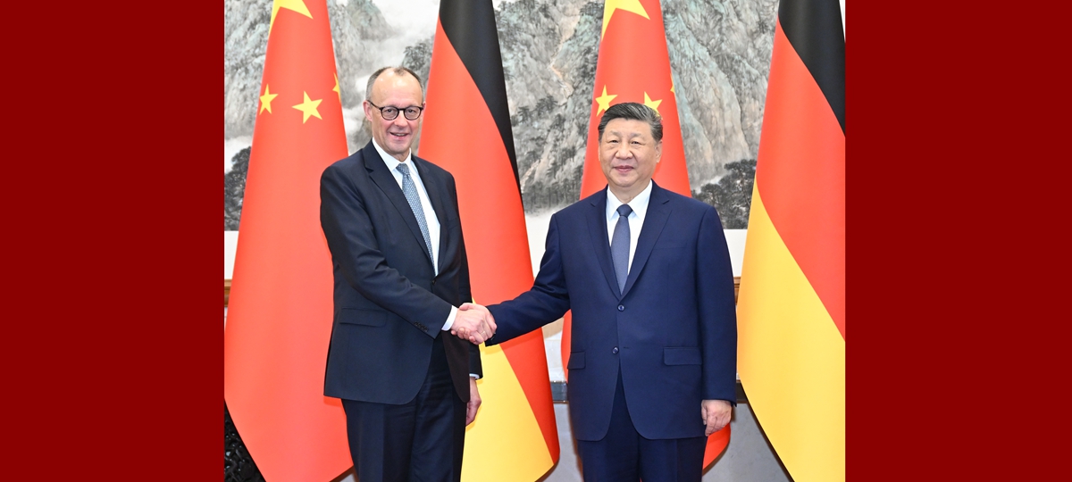 Xi Jinping rencontre le chancelier allemand Friedrich Merz, faisant trois suggestions pour les relations bilatérales