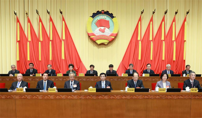 Le plus haut organe consultatif politique de la Chine convoque une réunion de son comité permanent