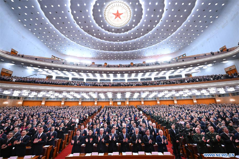 L'organe législatif national de la Chine tient la deuxième réunion plénière